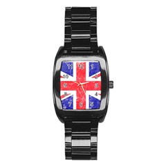 Brit6 Stainless Steel Barrel Watch by ItsBritish