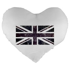 Brit7 Large 19  Premium Flano Heart Shape Cushions by ItsBritish