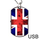 Brit9 Dog Tag USB Flash (Two Sides)  Front