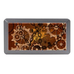 Steampunk In Rusty Metal Memory Card Reader (mini) by FantasyWorld7