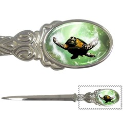 Beautiful Seaturtle With Bubbles Letter Openers by FantasyWorld7