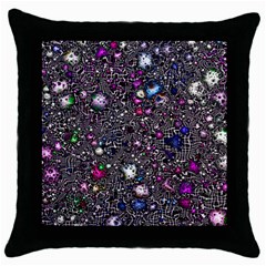 Sci Fi Fantasy Cosmos Pink Throw Pillow Cases (black) by ImpressiveMoments