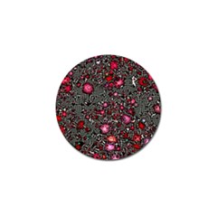 Sci Fi Fantasy Cosmos Red  Golf Ball Marker by ImpressiveMoments