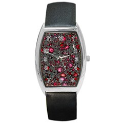 Sci Fi Fantasy Cosmos Red  Barrel Metal Watches by ImpressiveMoments