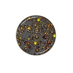 Sci Fi Fantasy Cosmos Yellow Hat Clip Ball Marker (4 Pack) by ImpressiveMoments