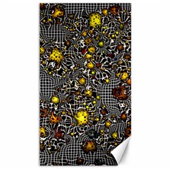 Sci Fi Fantasy Cosmos Yellow Canvas 40  X 72   by ImpressiveMoments