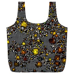 Sci Fi Fantasy Cosmos Yellow Full Print Recycle Bags (l)  by ImpressiveMoments