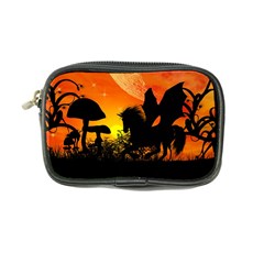 Beautiful Unicorn Silhouette In The Sunset Coin Purse