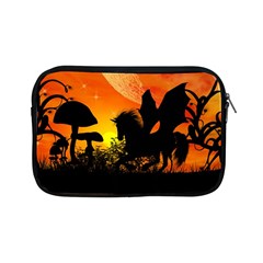 Beautiful Unicorn Silhouette In The Sunset Apple iPad Mini Zipper Cases