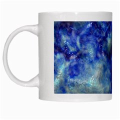 Alien Dna Blue White Mugs