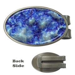 Alien Dna Blue Money Clips (oval) 