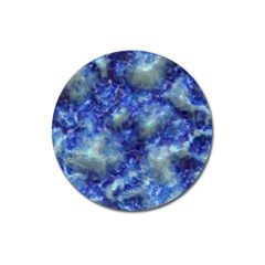 Alien Dna Blue Magnet 3  (round)