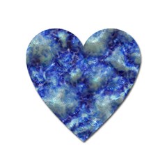 Alien Dna Blue Heart Magnet by ImpressiveMoments