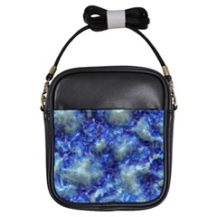 Alien Dna Blue Girls Sling Bags