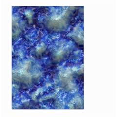 Alien Dna Blue Large Garden Flag (two Sides)