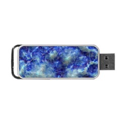 Alien Dna Blue Portable Usb Flash (one Side)