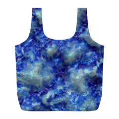 Alien Dna Blue Full Print Recycle Bags (l) 