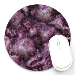 Alien Dna Purple Round Mousepads by ImpressiveMoments