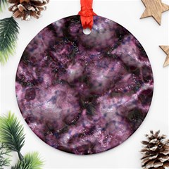 Alien Dna Purple Ornament (round) 