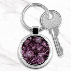 Alien Dna Purple Key Chains (round) 