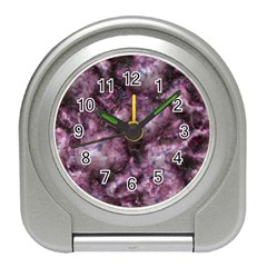 Alien Dna Purple Travel Alarm Clocks