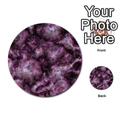 Alien Dna Purple Multi-purpose Cards (round)  by ImpressiveMoments