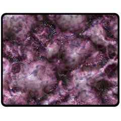 Alien Dna Purple Fleece Blanket (medium) 