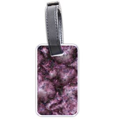 Alien Dna Purple Luggage Tags (one Side) 