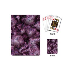 Alien Dna Purple Playing Cards (mini) 