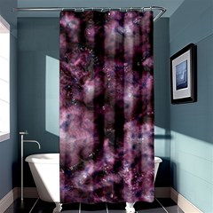 Alien Dna Purple Shower Curtain 36  X 72  (stall) 