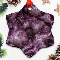 Alien Dna Purple Ornament (snowflake) 