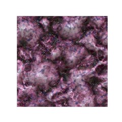 Alien Dna Purple Small Satin Scarf (square) 