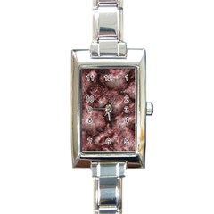 Alien Dna Red Rectangle Italian Charm Watches by ImpressiveMoments