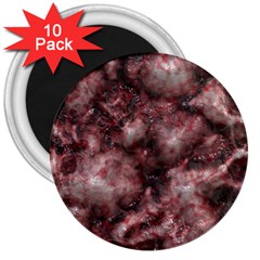 Alien Dna Red 3  Magnets (10 Pack) 