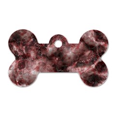 Alien Dna Red Dog Tag Bone (two Sides)