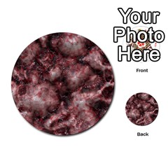 Alien Dna Red Multi-purpose Cards (round)  by ImpressiveMoments