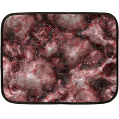 Alien Dna Red Fleece Blanket (mini)