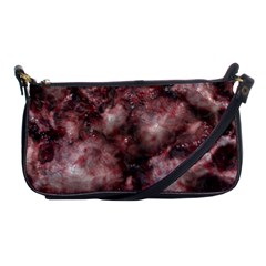 Alien Dna Red Shoulder Clutch Bags