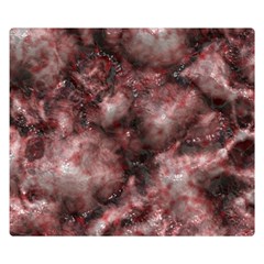 Alien Dna Red Double Sided Flano Blanket (small) 