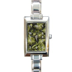 Alien Dna Green Rectangle Italian Charm Watches by ImpressiveMoments