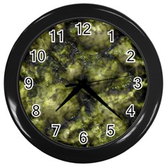 Alien Dna Green Wall Clocks (black) by ImpressiveMoments