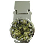 Alien DNA green Money Clip Watches Front