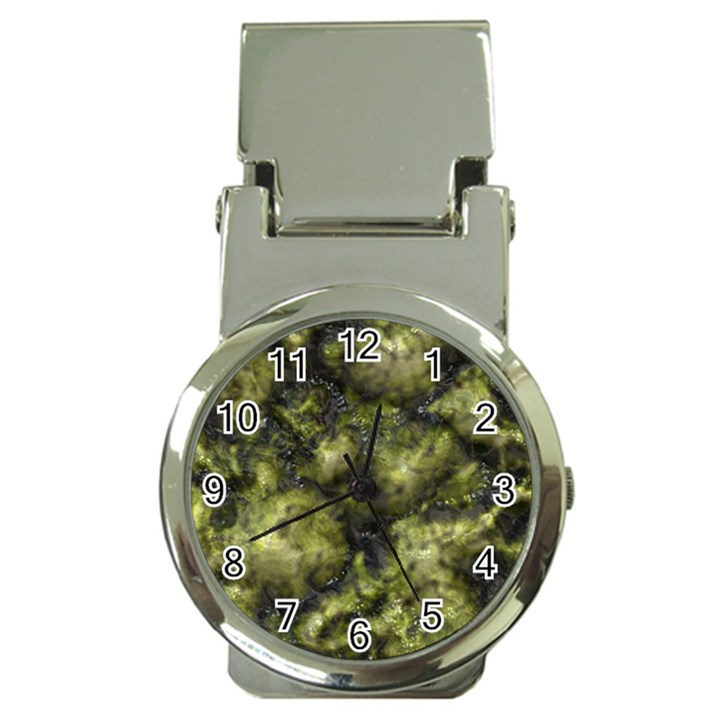 Alien DNA green Money Clip Watches