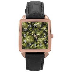 Alien Dna Green Rose Gold Watches