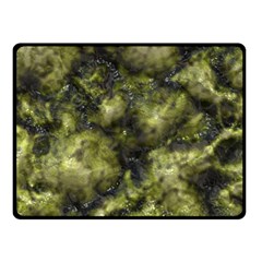 Alien Dna Green Double Sided Fleece Blanket (small) 