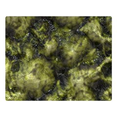 Alien Dna Green Double Sided Flano Blanket (large) 