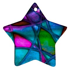 Imposant Abstract Teal Ornament (star)  by ImpressiveMoments