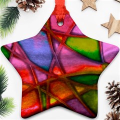 Imposant Abstract Red Ornament (star) 