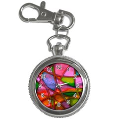 Imposant Abstract Red Key Chain Watches