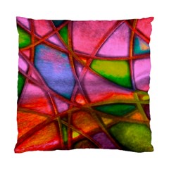 Imposant Abstract Red Standard Cushion Case (One Side) 